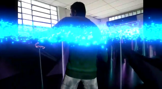 Lolapalooza ADIDAS (Kinect + Arduino + Web) screenshot