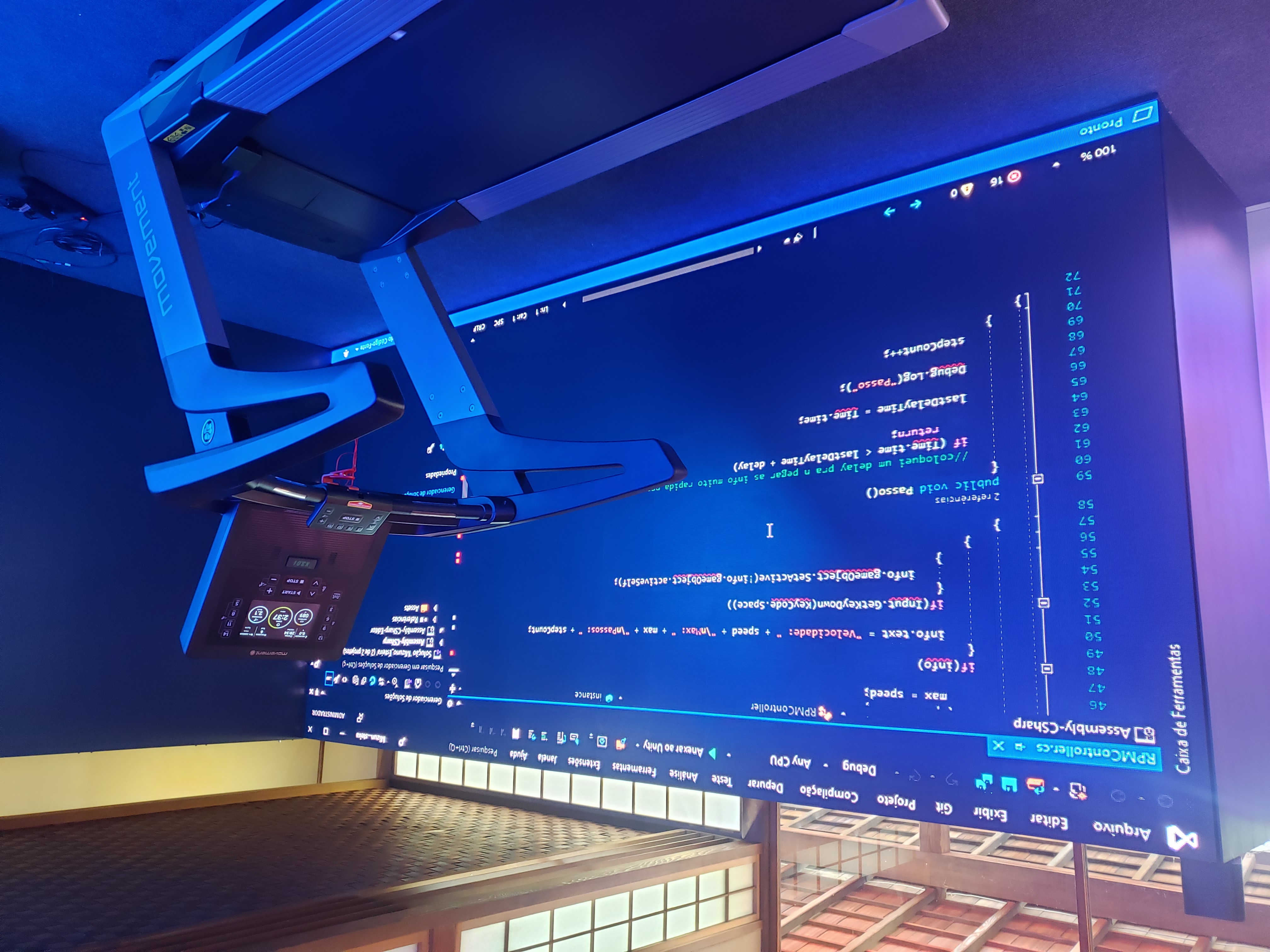 Mizuno - Esteira (Arduino + PC)