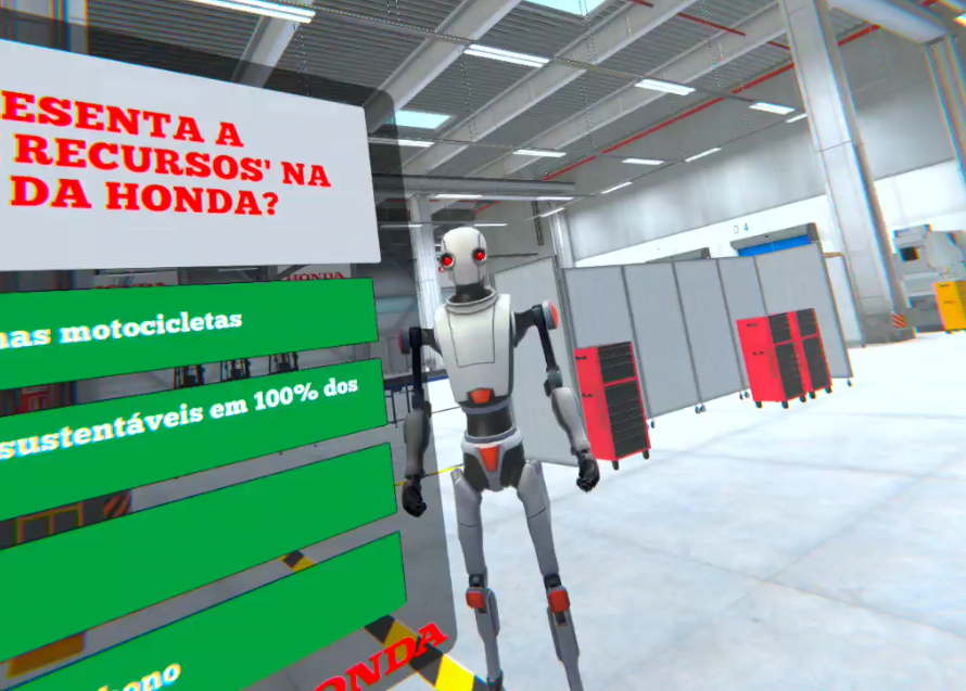 Quiz VR Honda screenshot