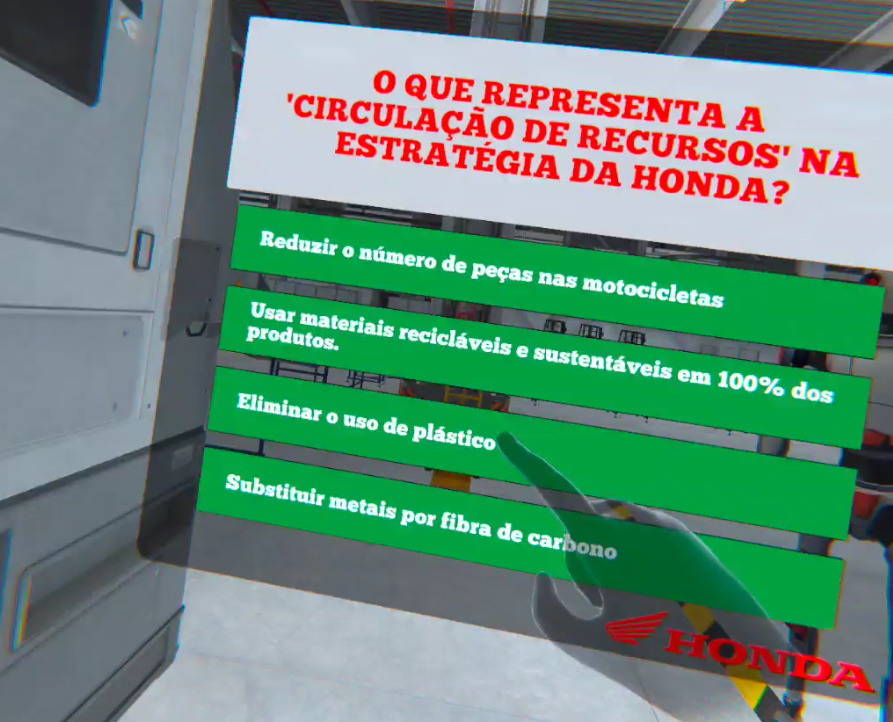 Quiz VR Honda screenshot