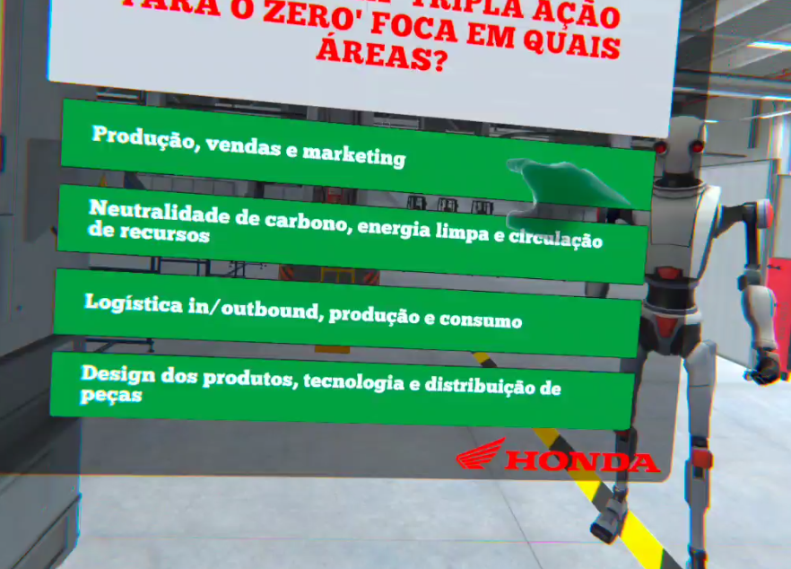 Quiz VR Honda screenshot